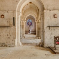 L'intérieur de l'église de Maizières