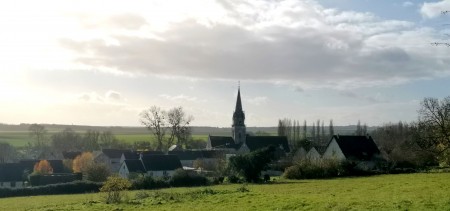 vue panoramique du village de Maiziéres