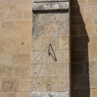 cadran solaire de l'église de Maizières