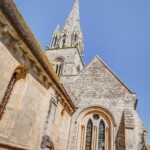 vue du clocher de l'église de Maizières