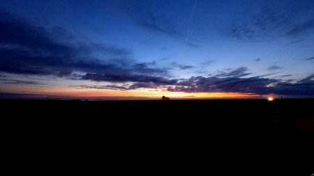 lever de soleil sur la cote 111