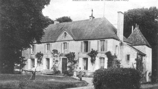 chateau de Fossard vue coté ouest